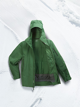 arc'teryx gevoerde jas