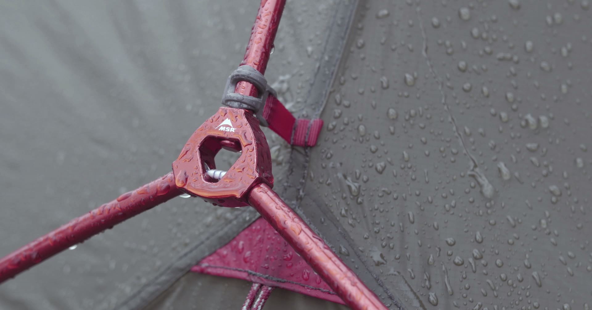 DWR coating tent