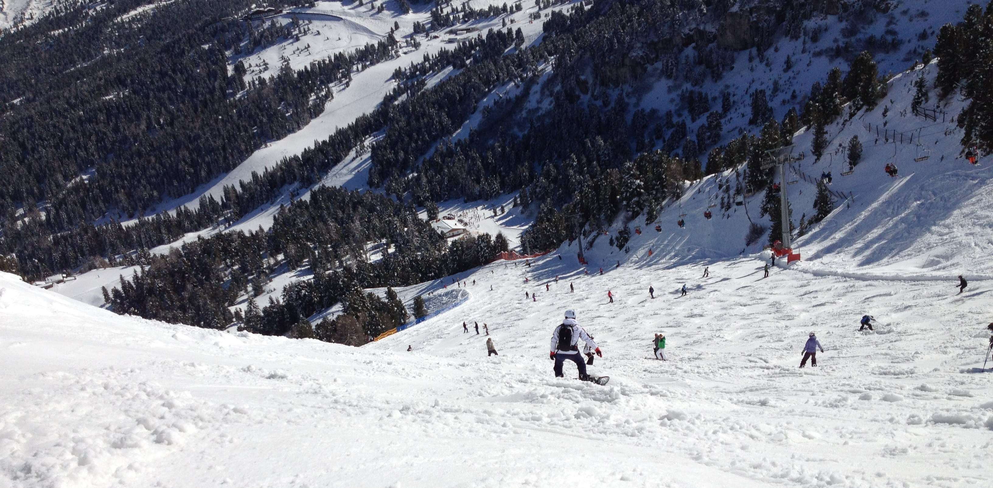 Carefree on winter sport
