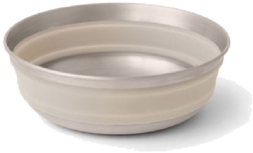 Sea To Summit Detour Stainless Steel Collapsible Bowl - M - Grijs