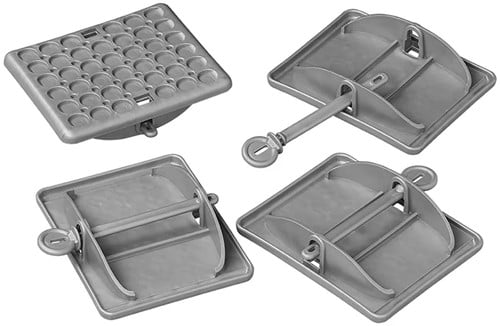 Pro Plus Stabilisatievoeten Jumbo - Set van 4 Stuks | 8719946007968