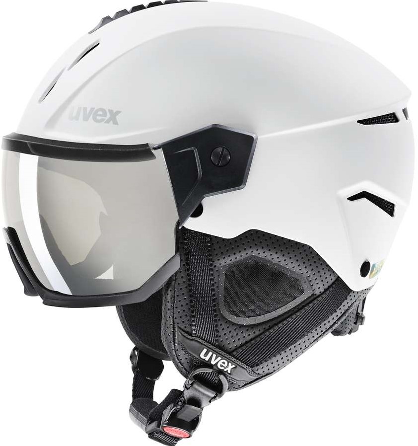 Symmetrie club Collectief Uvex Instinct Visor - White/Black Matt - 56-58 cm uw specialist in outdoor,  wintersport, hockey en meer.