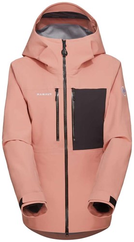 Mammut Stoney HS Hooded Jacket W - Quartz Dust/Black - L