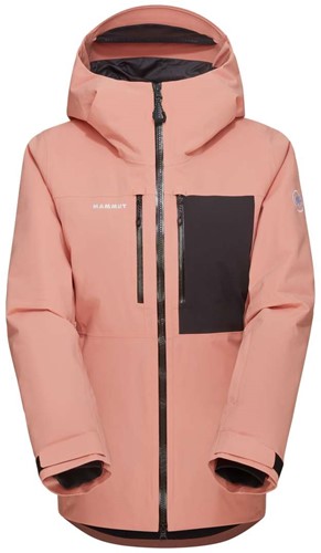 Mammut Stoney HS Thermo Hooded Jacket W - Quartz Dust/Black - L