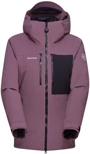 Mammut Stoney HS Thermo Hooded Jacket W - Flux/Black - M
