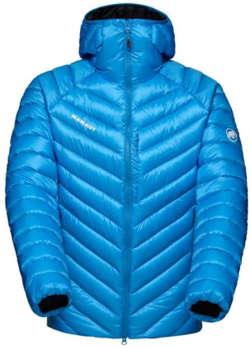 Mammut Broad Peak IN Hooded Jacket M - Glacier Blue/Black - L