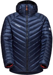 Mammut Broad Peak IN Hooded Jacket - Marine/Black - Donsjas Heren