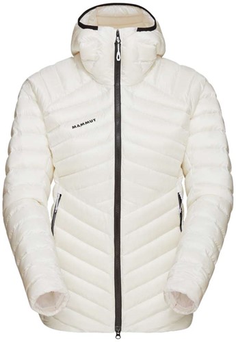 Mammut Broad Peak IN Hooded Jacket W - White - M