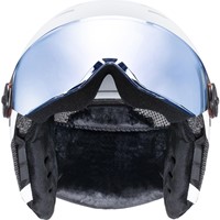 Uvex Rocket Jr. Visor - White/Black Mat