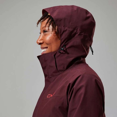 Berghaus W's Hillwalker Interactive Jacket Dark Purple 10 uw