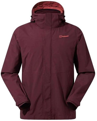 Berghaus W s Hillwalker Interactive Jacket Dark Purple 10 uw