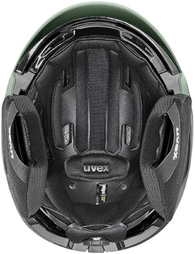 Uvex Levitate MIPS - Oxid Green/Black Matt