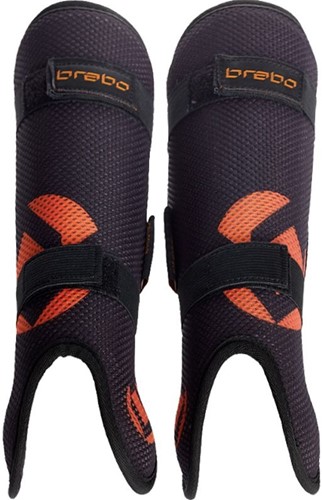 Brabo F3 Mesh LW - Scheenbeschermers - Oranje - XXXS
