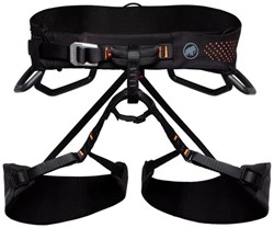 Mammut Comfort Fast Adjust Harness M - Black/Safety Orange - XL