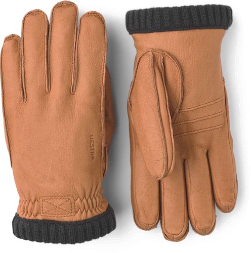 Hestra Deerskin Primaloft Rib - Cork - 7