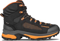 Lowa Corvara GTX Mid - Black/Orange - Men's Hiking Shoes