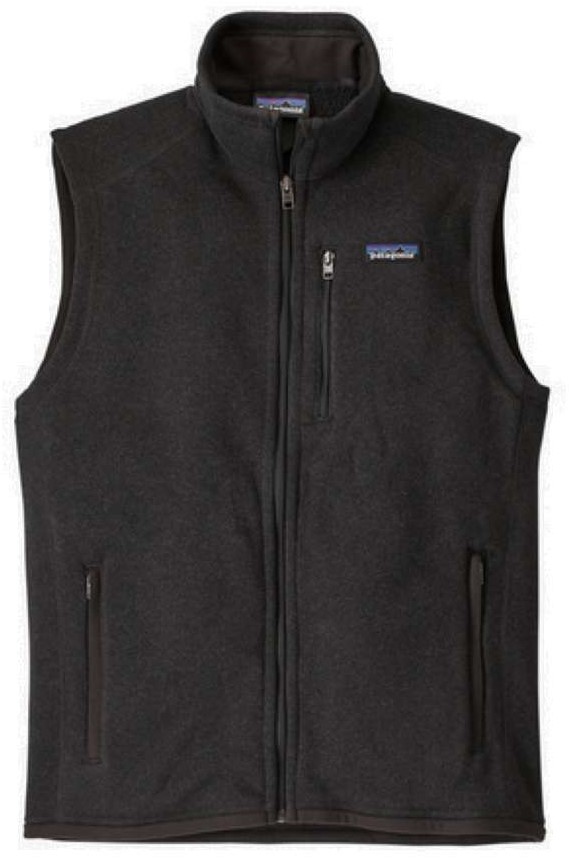 Black patagonia vest clearance