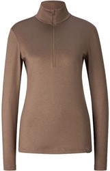 Bogner Fire+Ice Margo Shirt - Taupe -  Thermoshirt Dames
