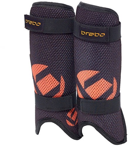 Brabo F3 Mesh LW - Scheenbeschermers - Oranje - XXXS-2