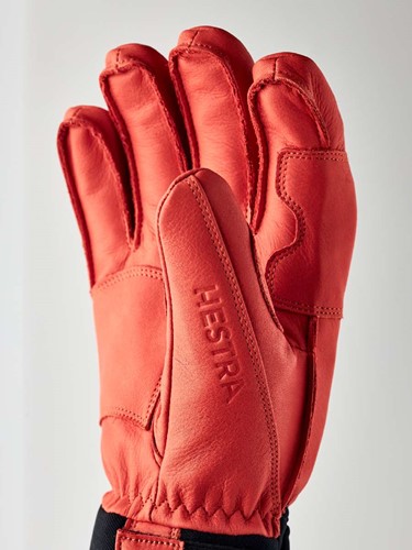 Hestra Fall Line - 5 Finger - Flame Red/Flame Red