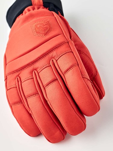 Hestra Fall Line - 5 Finger - Flame Red/Flame Red