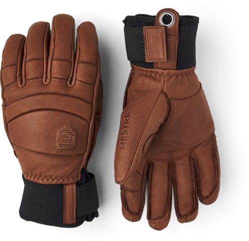Hestra Fall Line - 5 Finger - Brown/Brown - 8