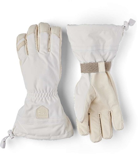Hestra Mono Wool - 5 Finger - Offwhite - 11