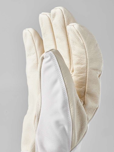 Hestra Mono Wool - 5 Finger - Offwhite