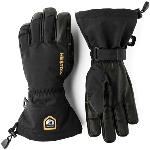 Hestra Army Leather Gore-Tex - 5 Finger - Black/Black - 10