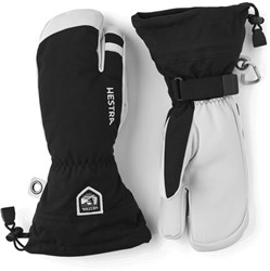 Hestra Army Leather Heli Ski - 3 Finger - Zwart - Handschoenen