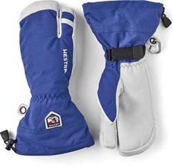 Hestra Army Leather Heli Ski - 3 Finger - Royal Blue - Handschoenen