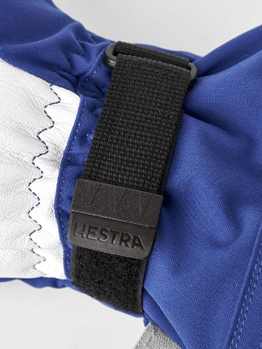 Hestra Army Leather Heli Ski - 3 Finger - Royal Blue