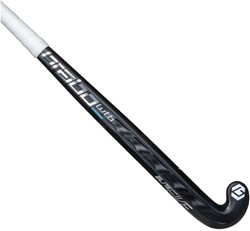 Brabo Elite 5 Carbon WTB LowBow - ZwartWit - Senior Hockeystick
