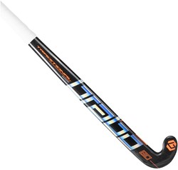 Brabo IT Traditional Carbon 80 Low Bow - Zwart/Oranje - Senior Hockeystick