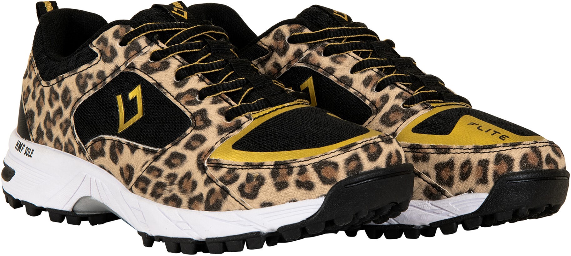 Brabo Shoes Tribute Leopard - Black/Gold - 35 uw specialist in outdoor,  wintersport, hockey en meer.