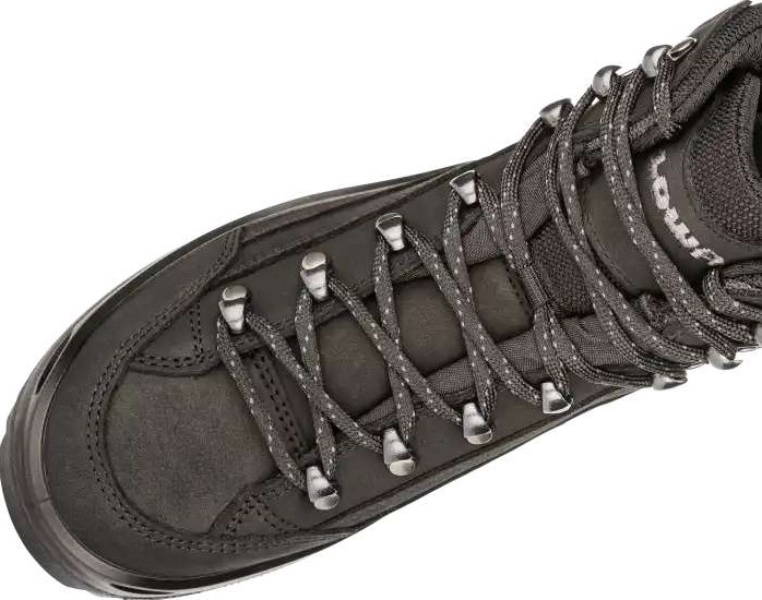 Teken een foto Ervaren persoon eindpunt Lowa Renegade GTX MID dames diepzwart 40 (UK 6.5) uw specialist in outdoor,  wintersport, hockey en meer.