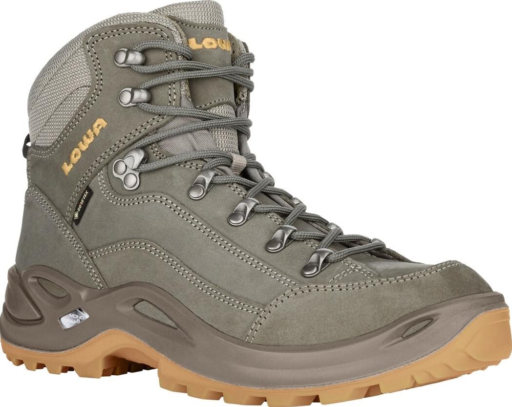 Lowa Renegade GTX MID dames lichtgrijs/honing 41 1/2 (UK 7.5) uw specialist  in outdoor, wintersport, hockey en meer.