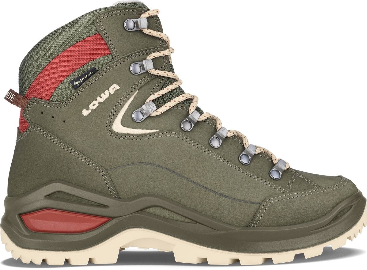 Lowa Renegade Evo GTX Mid Ws - Grey Green/Panna - 40 (UK 6.5) uw specialist  in outdoor, wintersport, hockey en meer.