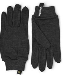 Hestra Merino Wool Liner Active - 5 Finger - Charcoal - Onderhandschoen