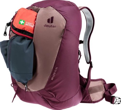 Deuter AC Lite 21 SL - Ash Rose/Cassis