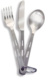 Optimus Titanium 3-Piece Cutlery Set