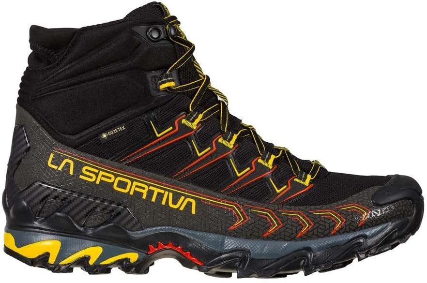 La Sportiva Ultra Raptor II Mid GTX Black Yellow 46 1 2 UK 11.5 uw specialist in outdoor wintersport hockey en meer
