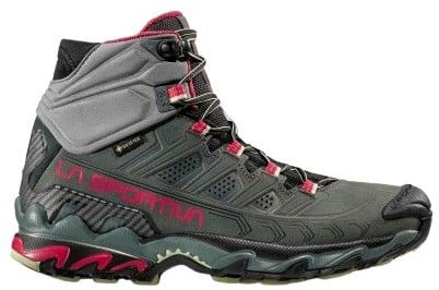 La Sportiva Ultra Raptor II Mid Leather Woman GTX - Charcoal/Cerise - 41 (UK 7.5)