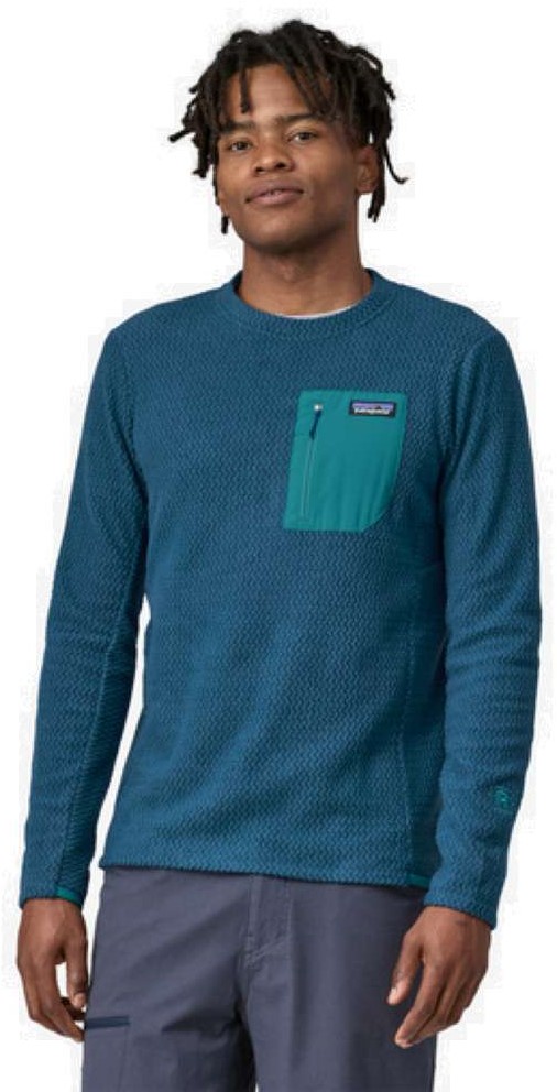 Patagonia M s R1 Air Crew Lagom Blue L uw specialist in