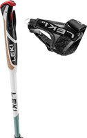 Leki Spin Shark SL - White/Smoke Green/Dark Anthracite - 100-130 cm