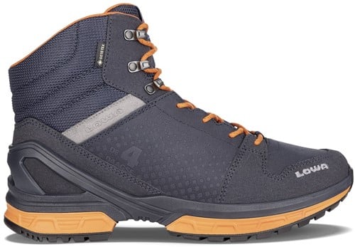 Lowa Walker GTX Mid N4D - Navy/Orange - 42 (UK 8)