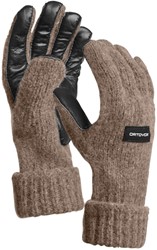 Ortovox Classic Wool Glove Leather - Black Sheep - Handschoenen