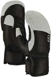 Ortovox Full Leather Mitten - Black Raven - Dameswanten
