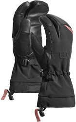 Ortovox Merino Freeride 3 Finger Glove - Black Raven - Gloves