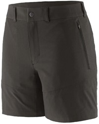 Patagonia Terravia Trail Shorts - 6 inch - Zwart - Korte Broek Dames